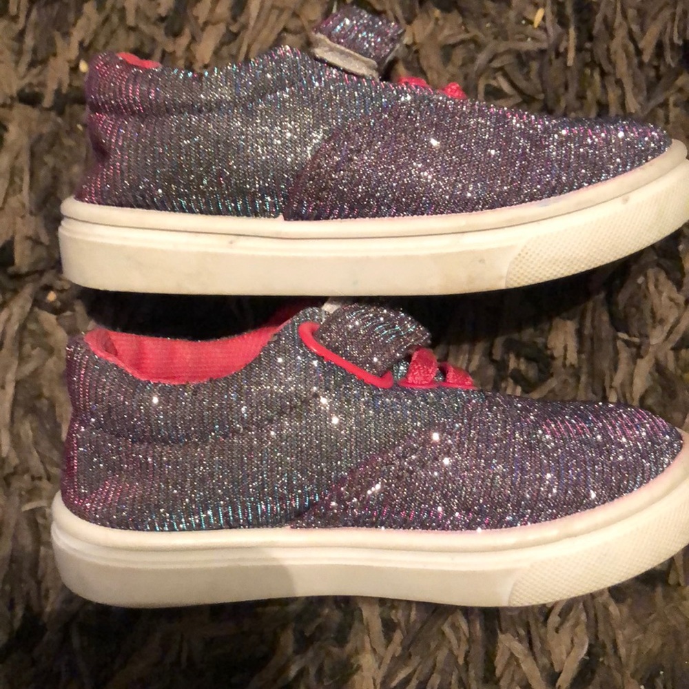 glitter little girl shoes